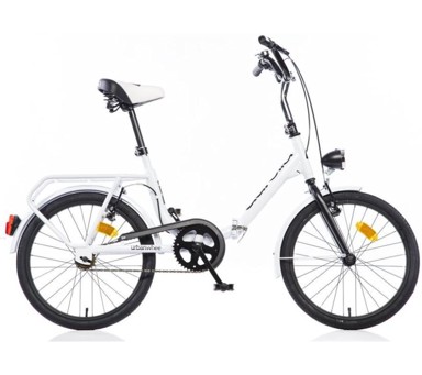 Dječji bicikl sklopivi Dino, 20", bijeli